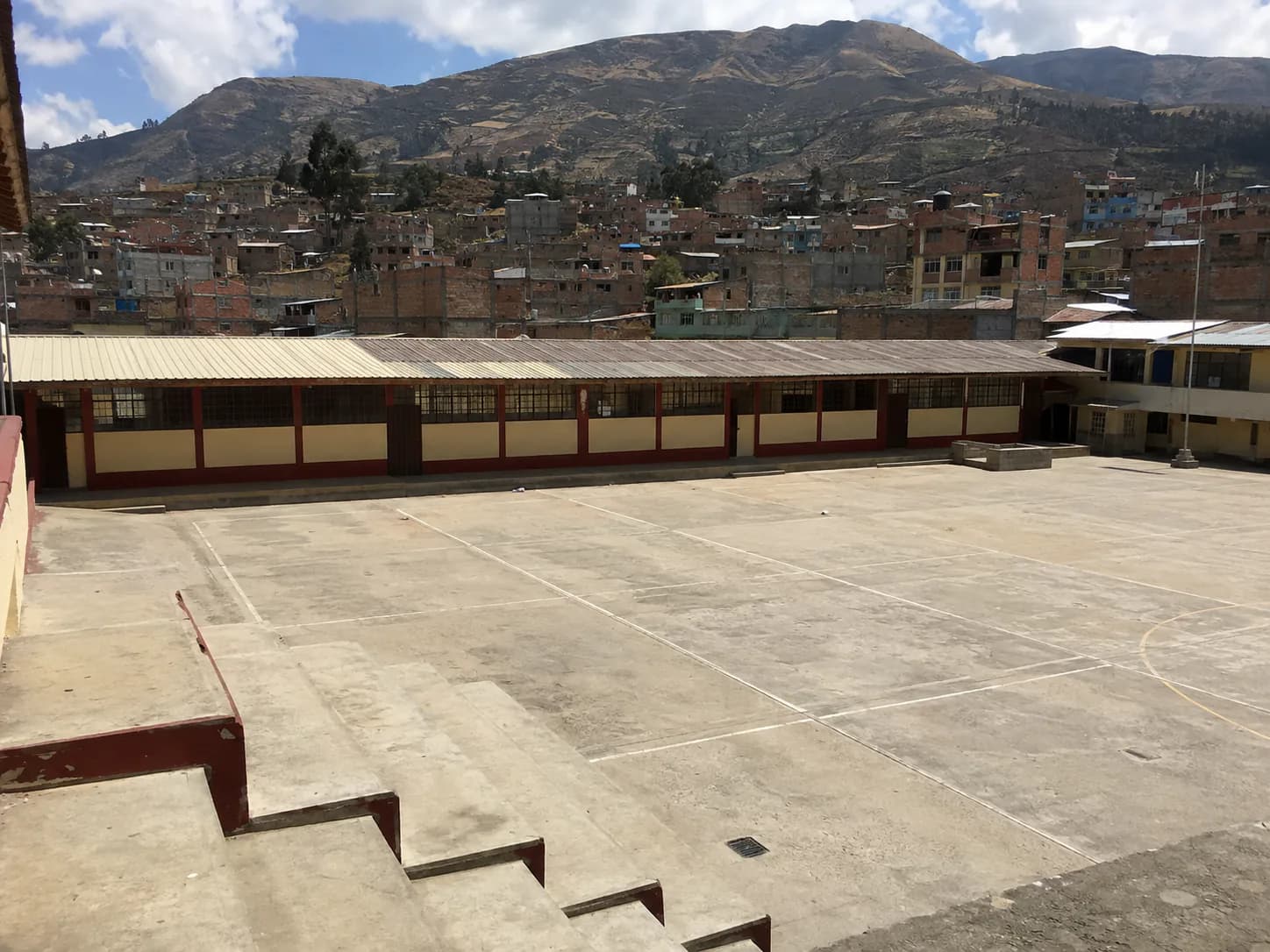 Proyecto de infraestructura educativa Mayor Santiago Zavala en Huamachuco