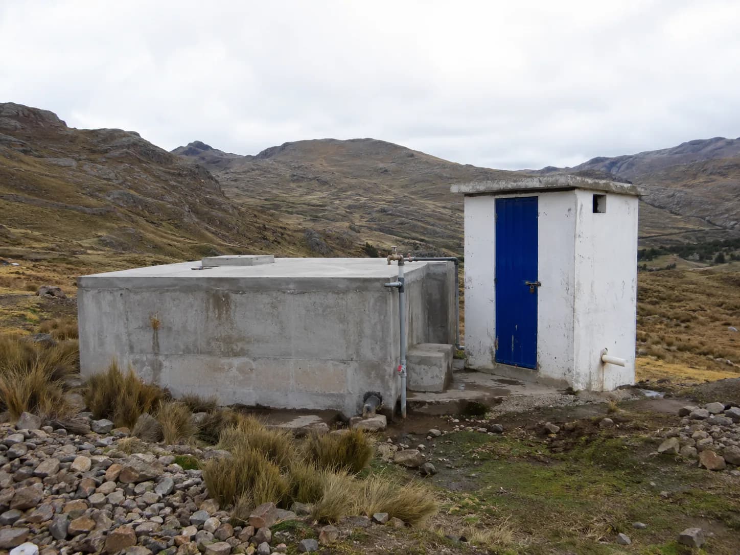 Proyecto de agua potable y unidades básicas sanitarias en El Bado, Quiruvilca