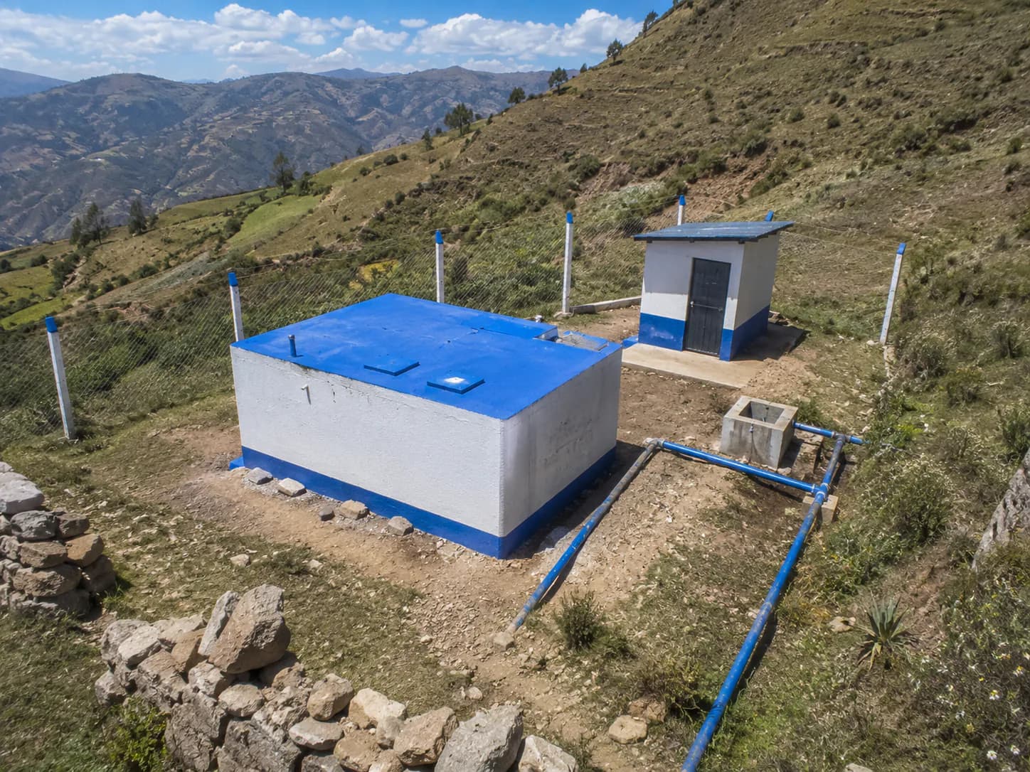 Proyecto de agua potable y saneamiento rural en San Pablo, Cajamarca